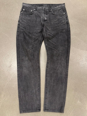 2000s Dior by Hedi Slimane claw mark jeans