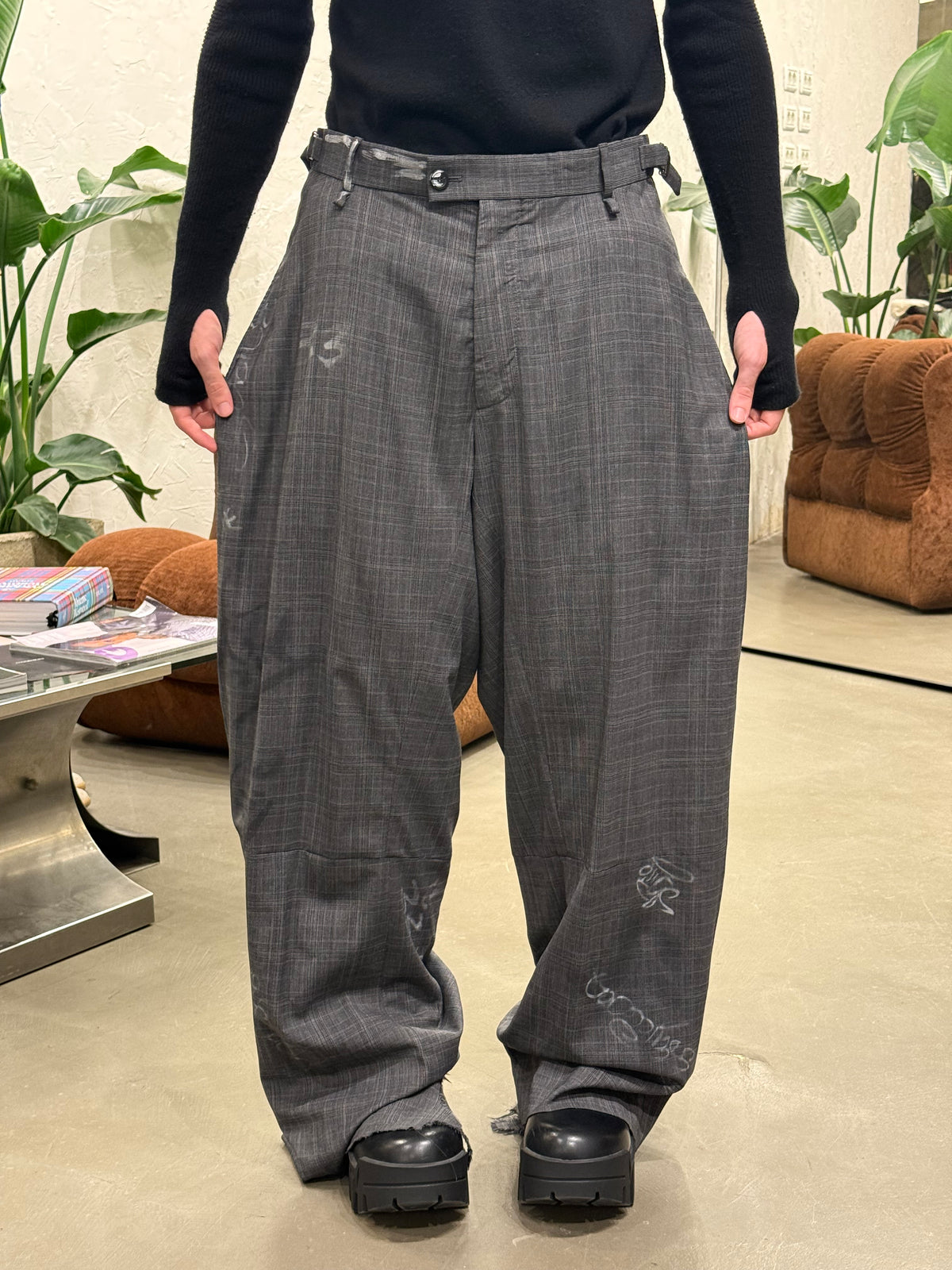 S/S2023 Balenciaga graffiti skater tailored pants