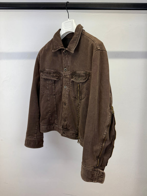 A/W 2003 Dolce & Gabbana back zip sleeves jacket