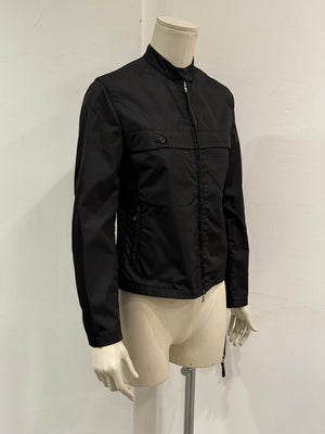 1999 Prada technical zip up jacket with hidden purse