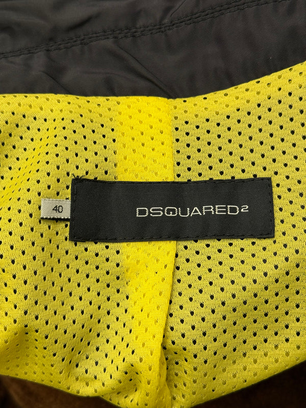 2000s Dsquared2 multi-pocket cropped jacket
