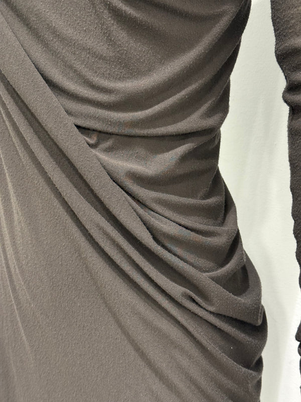 2010s Rick Owens asymmetrical dress