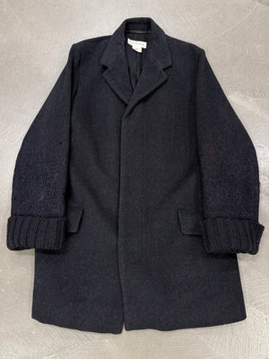 1990s Dries Van Noten Embroidered wool coat