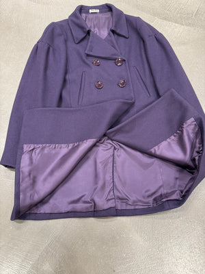 2008 Miu Miu double breasted wool coat