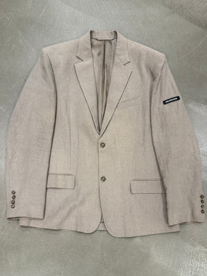2022 Balenciaga tailored linen blazer