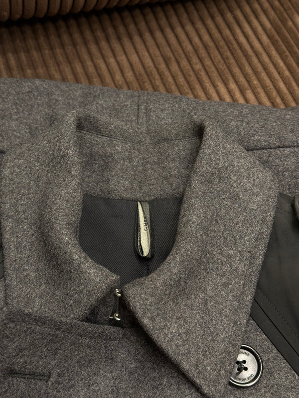 F/W2013 Dior By KVA runway belted hybrid coat
