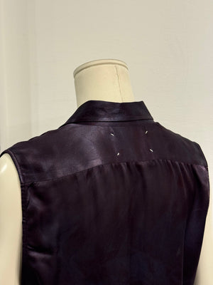 S/S2007 Maison Margiela car seat exclusive fabric sleeveless shirt