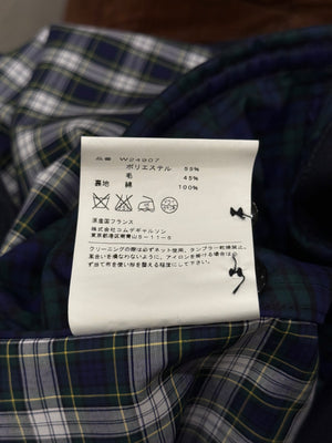 2000s Comme des Garçons wool deconstructed blazer