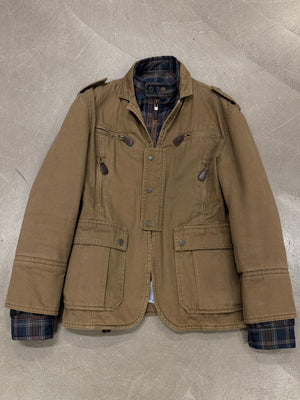 A/W2004 Dsquared2 multi pocket double layer cotton jacket