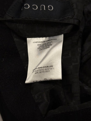 A/W2000 Gucci by Tom Ford belted wool coat