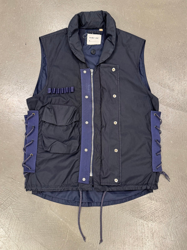 SS2000 Helmut Lang M65 flak bondage vest