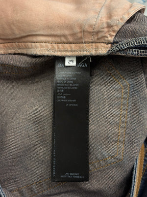 2023 Balenciaga wide flared jeans