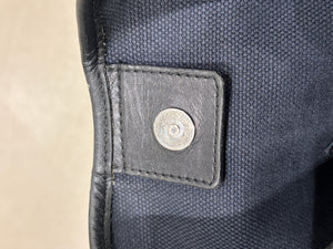 2002 Yves Saint Laurent by Tom Ford Mombasa blue canvas bag