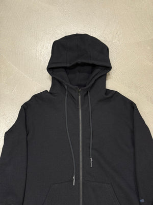 2020s Yohji Yamamoto zip-up long hoodie