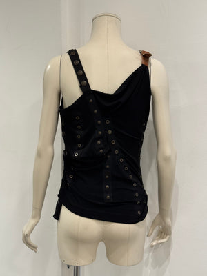 S/S2003 Dolce & Gabbana runway buttons tank top