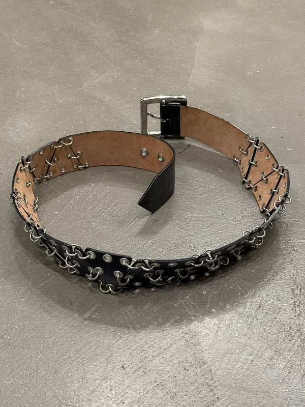 2000s Dolce & Gabbana pierced belts