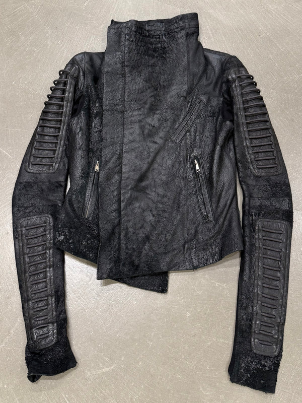 A/W2010 Rick Owens “GLEAM” blistered leather jacket