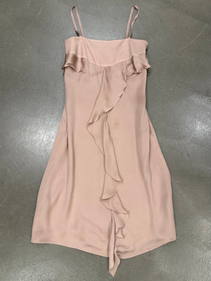 2008 Giorgio Armani ruffle sleeveless mini dress