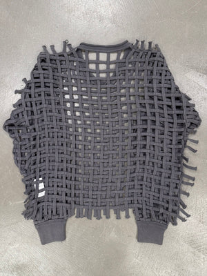 S/S2012 Dolce & Gabbana layered net grid top
