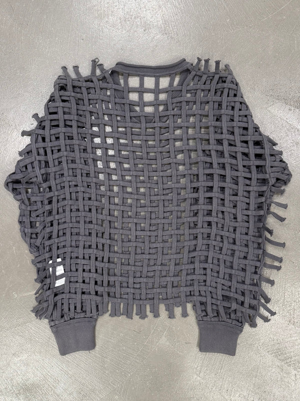 S/S2012 Dolce & Gabbana layered net grid top