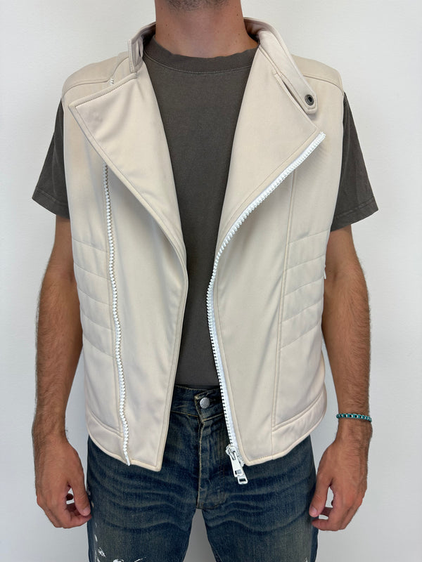 F/W 2009 Gucci rider biker padded zipper vest