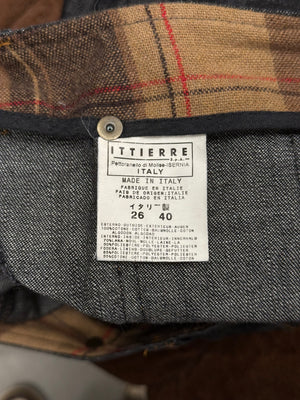 2000s Dolce & Gabbana dark wash jeans