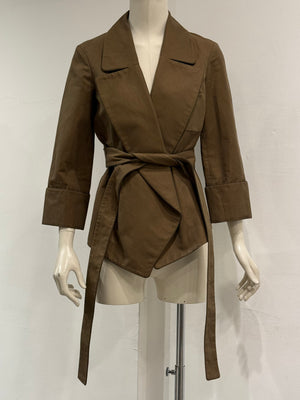 2008 Yves Saint Laurent belted trench jacket