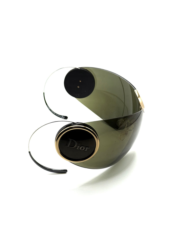 2004 Christian Dior sport visor mask sunglasses