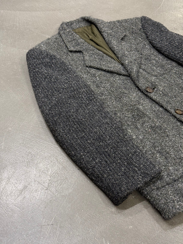 2000s Dolce & Gabbana hybrid wool jacket