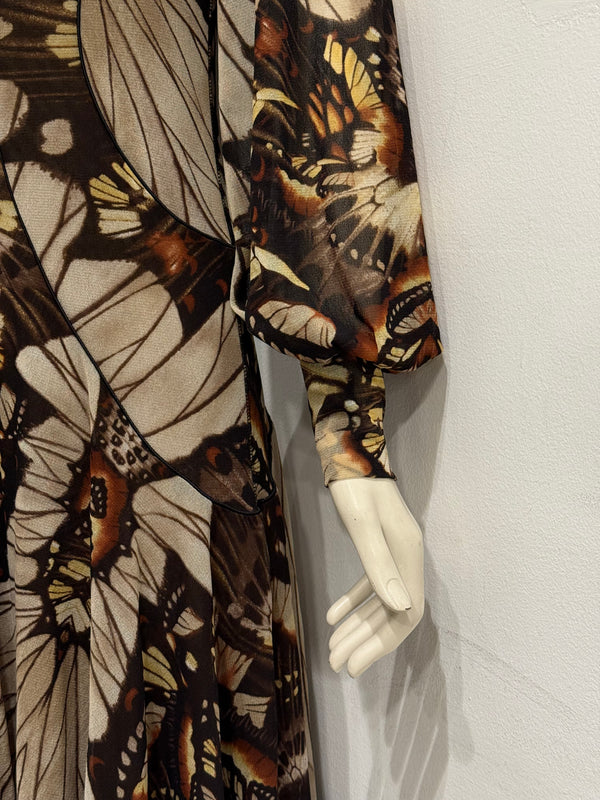 S/S2003 Jean Paul Gaultier butterfly midi dress