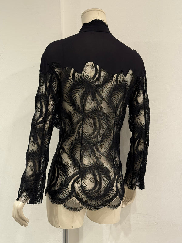 S/S2003 Yves Saint Laurent by Tom Ford silk shirt