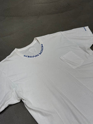 Chrome Hearts neck letters logo T-shirt