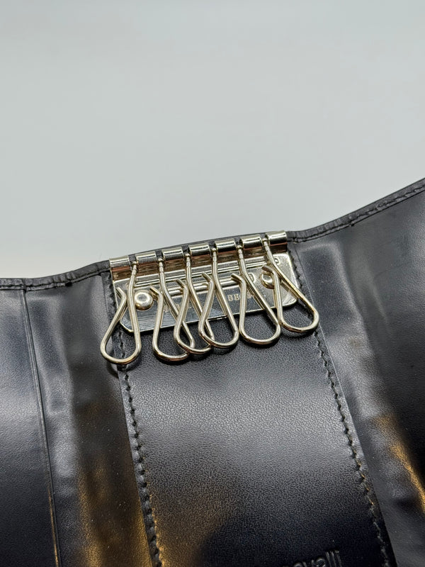 2000s Roberto Cavalli real crocodile key holder