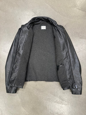 2000s Armani lamb leather jacket