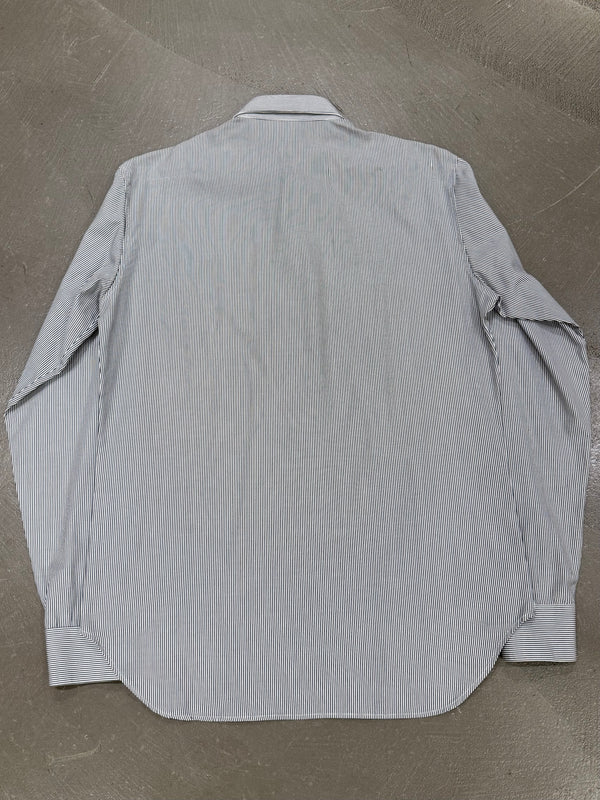 S/S2007 Dior by Hedi Slimane runway striped shirt