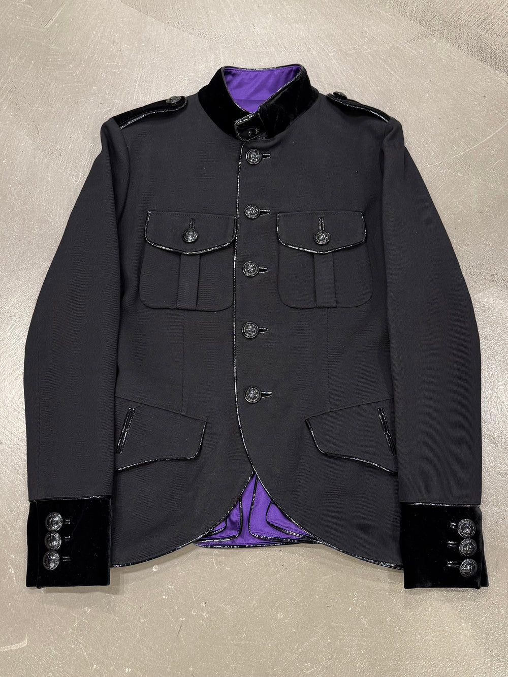 A/W2007 Jean Paul Gaultier runway officer military jacket