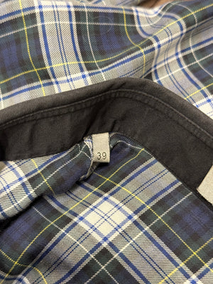 F/W2005 Dior by Hedi Slimane “fireworks” runway plaid shirt