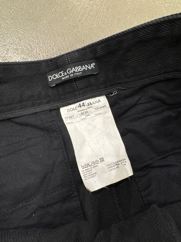 A/W 2003 Dolce & Gabbana runway bondage parachute cargo pants