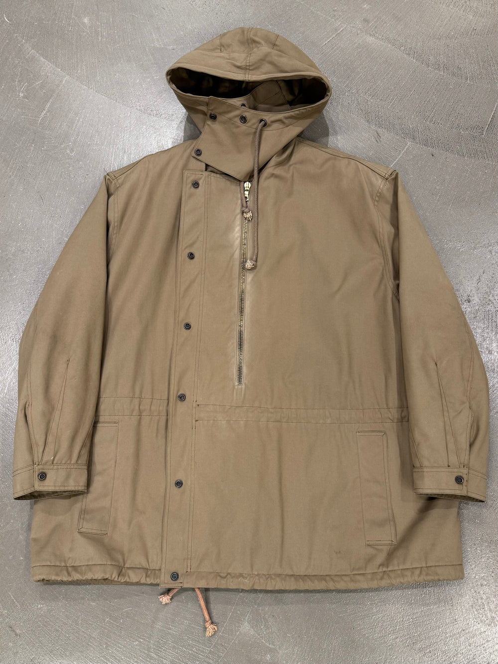 1980s Giorgio Armani military oversized technical parka