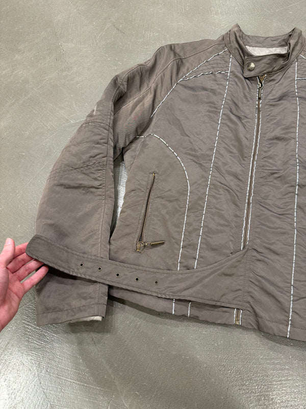 2007 Cavalli paneled bomber jacket