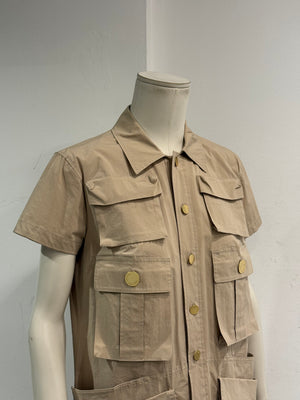 S/S2022 Dsquared2 multi-pocket cargo dress