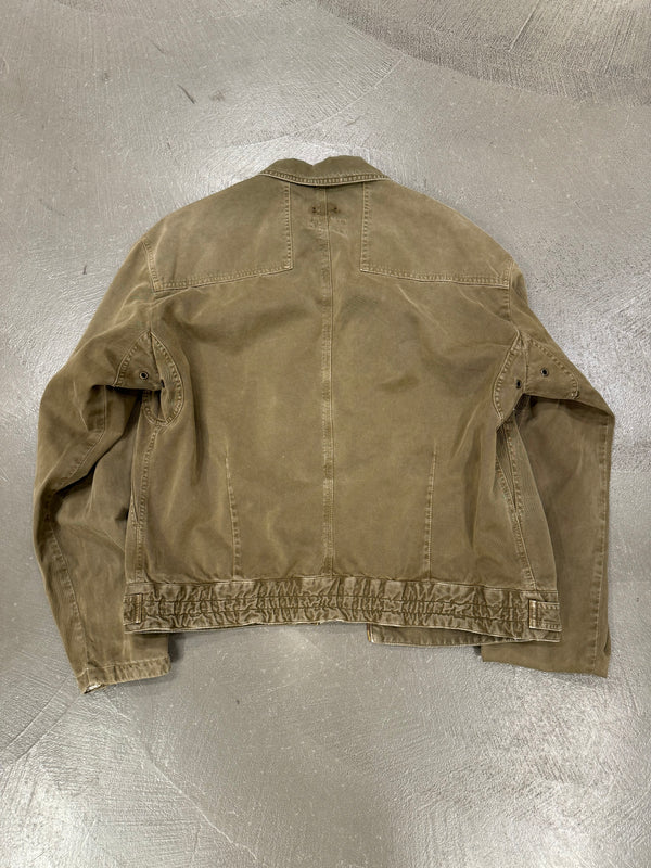 S/S2003 Dolce & Gabbana worker light zipper bomber jacket