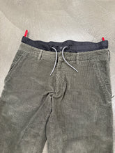 Load image into Gallery viewer, 2000s Prada double waisted hybrid corduroy pants
