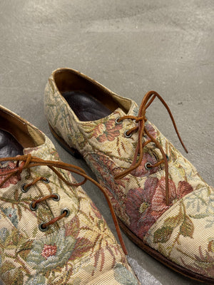 Paul Harden floral laced shoes