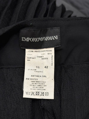 2000s Emporio Armani pleated skirt/pants