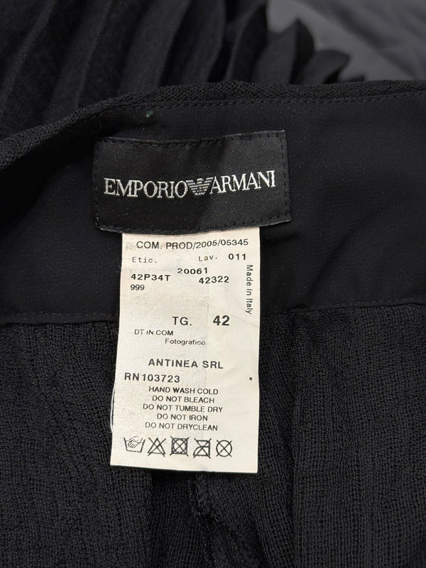 2000s Emporio Armani pleated skirt/pants