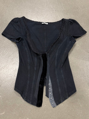 2000s Miu Miu corset top