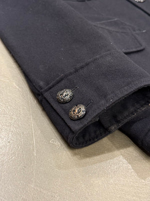 2000s Yves Saint Lauren by Pilati wool officer military jacket