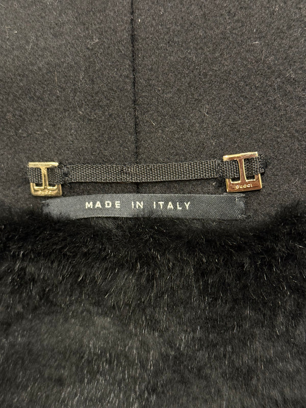 A/W2004 Gucci by Tom ford mink collar runway jacket