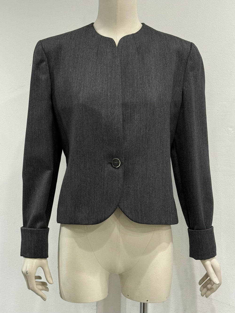 1990s Giorgio Armani cropped wool jacket
